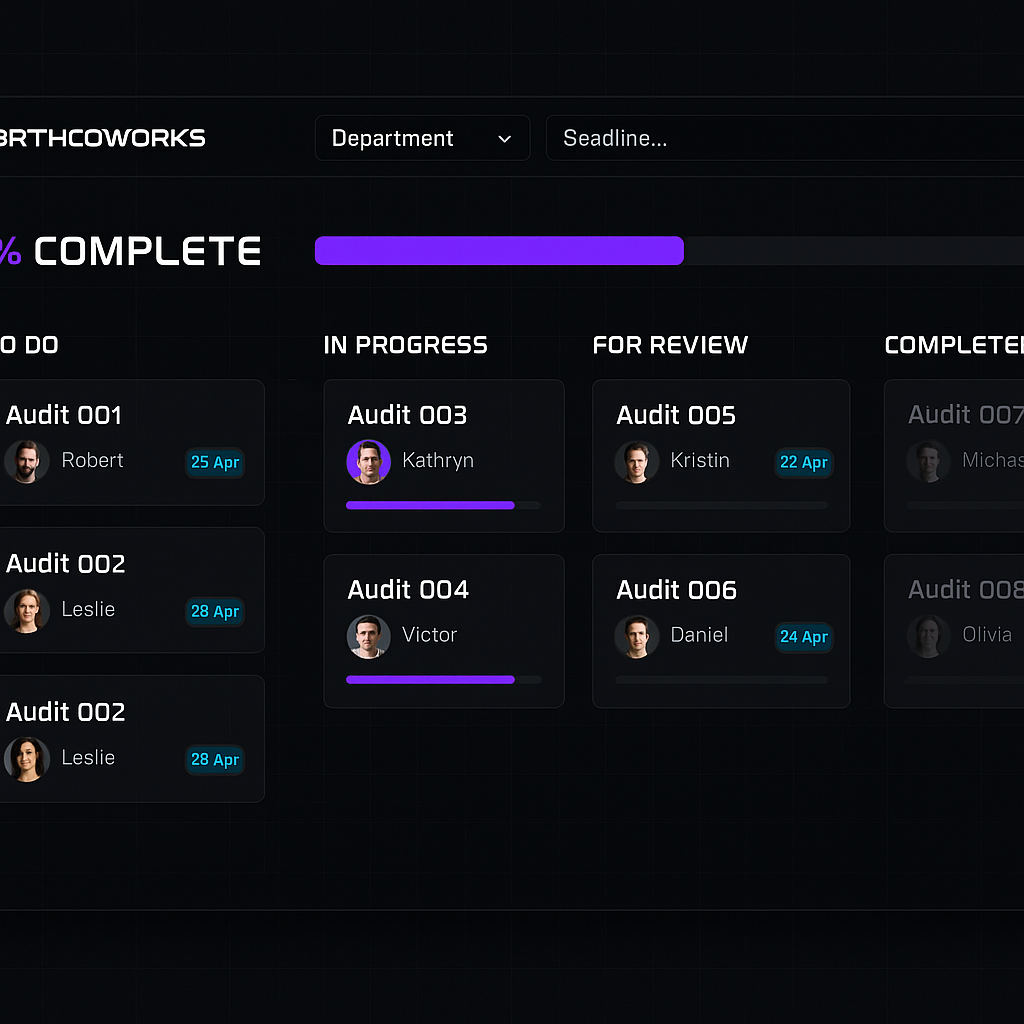 Compliance Consulting mockup