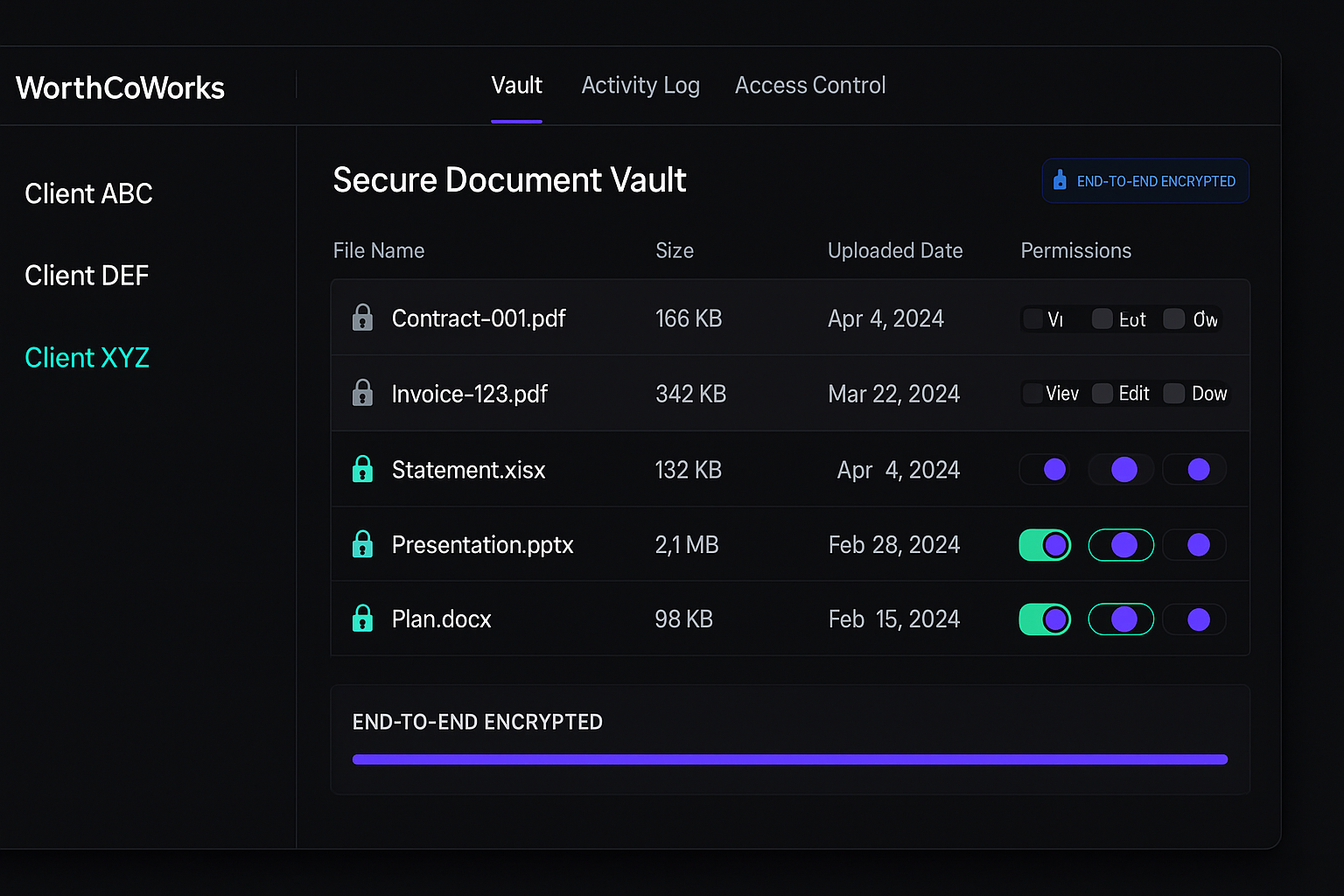 Financial Advisory mockup